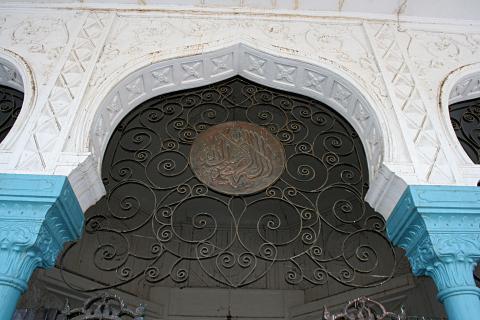image Detalle de arcos de la Mezquita Mesjid Ray en Medan, Sumatra, Indonesia
