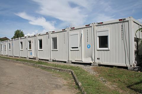 image Barracones de Naciones Unidas en Banda Aech, Sumatra, Indonesia