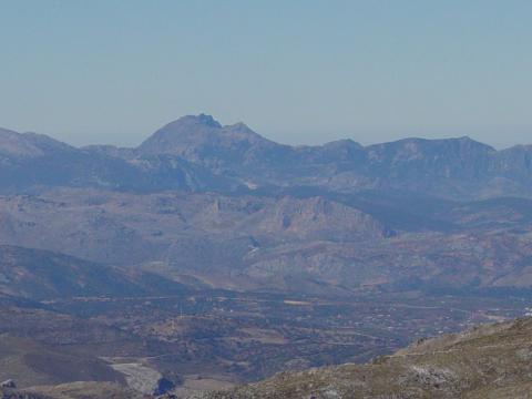 image Sierra de Grazalema desde el Cerro La Torrecilla, Sierra de las Nieves, Málaga