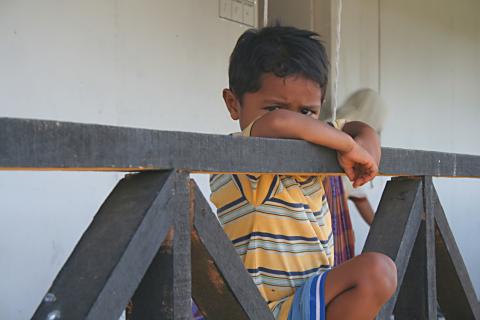 image Mirada, campo de refugiados de Melaboh de Sumatra, Indonesia