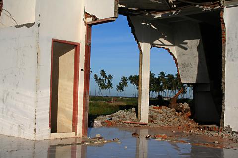 image Casas destruidas de Melaboh, Sumatra, Indonesia