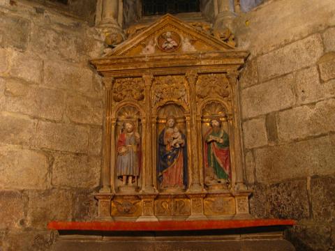 image Un altar de la Catedral de Santiago de Compostela, A Coruña