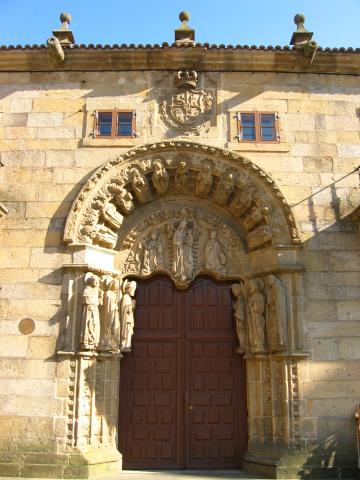 image Portada del Colegio de San Jerónimo, Santiago de Compostela, A Coruña