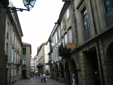 image Rúa Nova de Santiago de Compostela, A Coruña