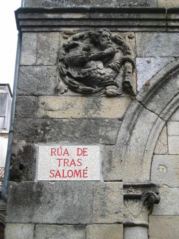 image Rúa de Tras Salomé, en Santiago