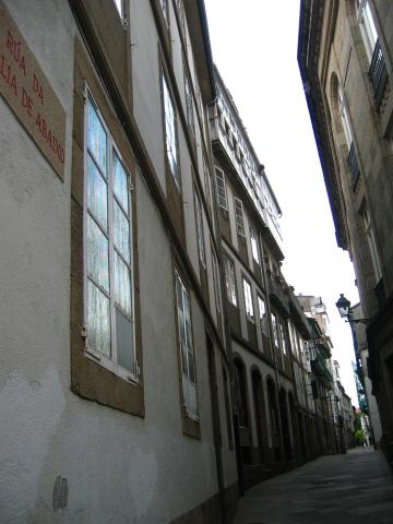 image Rúa da Algalia de Abaixo, Santiago de Compostela, A Coruña