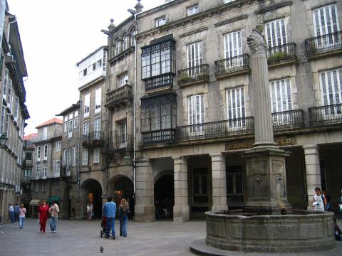 image Plaza de Cervantes, Santiago de Compostela, A Coruña