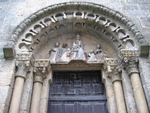 image Iglesia de San Fiz de Solovio, en Santiago