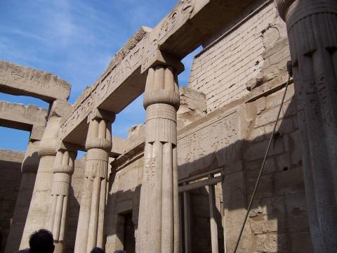 image Sala hipóstila, Templo de Luxor, Egipto