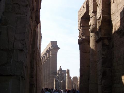 image Detalle del Templo de Luxor, Egipto