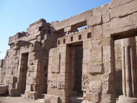 image Detalle del Templo de Luxor, Egipto