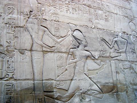 image Relieves del Templo de Karnak, Egipto