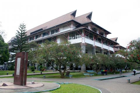 image Vista general del Campus, Instituto Tecnológico, Bandung, Java, Indonesia