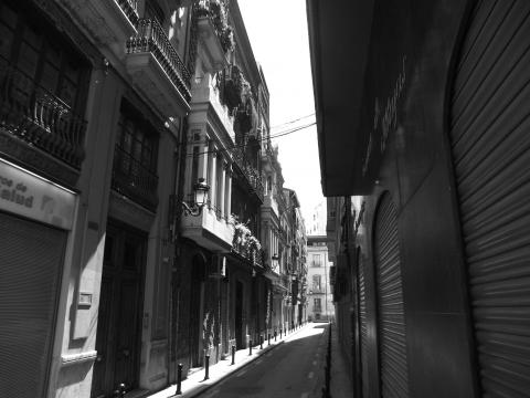 image Calle del casco antiguo, Valencia, Comunidad Valenciana