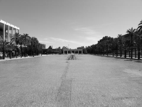 image Fuente frente al Palacio de la Música, Valencia, Comunidad Valenciana