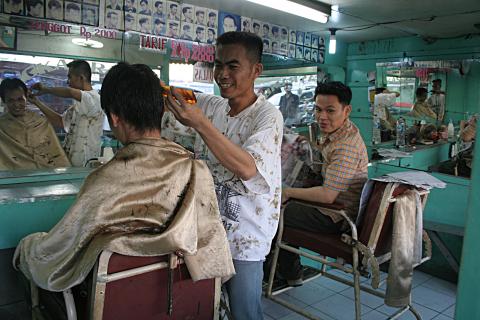 image Peluquería de Jakarta, Indonesia