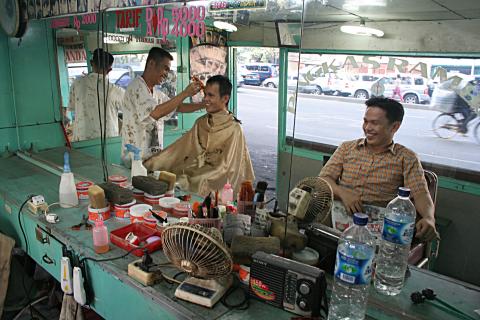 image Peluquería de Jakarta, Indonesia