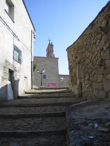image Calle con escaleras, Fermoselle, Zamora