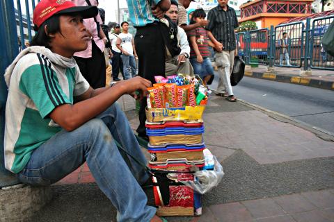 image Estación de autobuses Blok, Java, Indonesia
