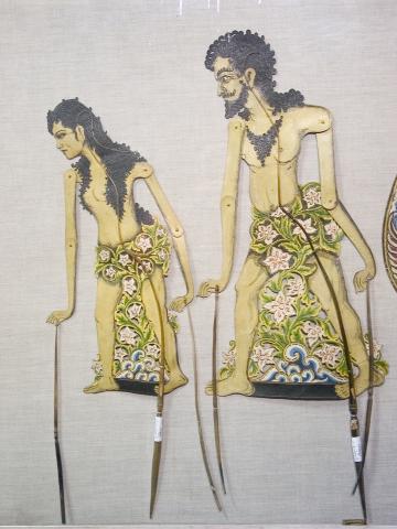 image Marioneta de teatro de sombras, Jakarta, Indonesia