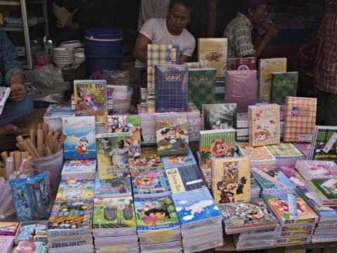 image Puesto de mercado, Jakarta, Indonesia