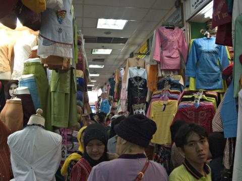 image Puesto de mercado, Jakarta, Indonesia