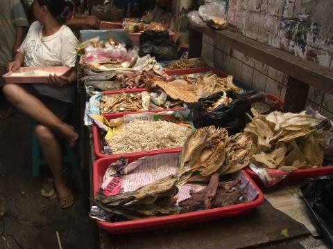 image Puesto de mercado, Jakarta, Indonesia