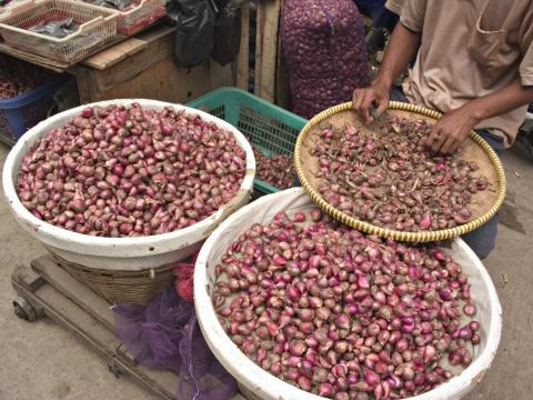 image Puesto de mercado, Jakarta, Indonesia