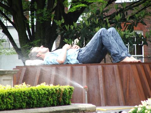 image Descansando en el Soho, Londres, Reino Unido