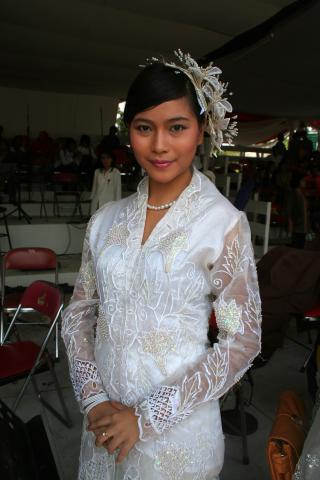 image Traje de minoría china, Sumatra, Indonesia