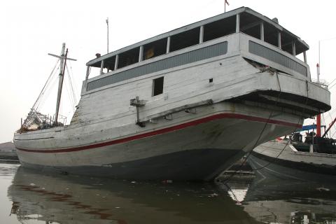 image Barco tradicional bugis, Sunda Kelapa, Indonesia