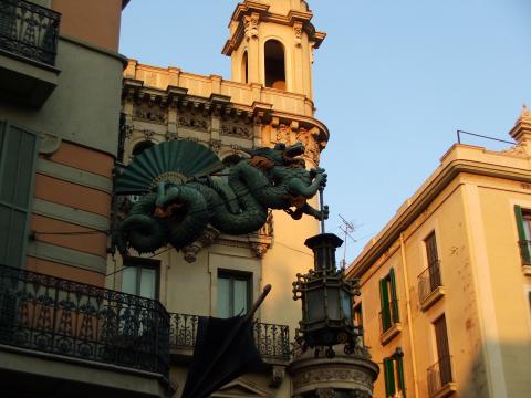 image Detalle, Las Ramblas, Barcelona