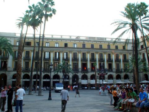 image Plaza Real, Barcelona