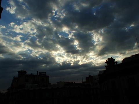 image Cielo cubierto sobre Tarragona