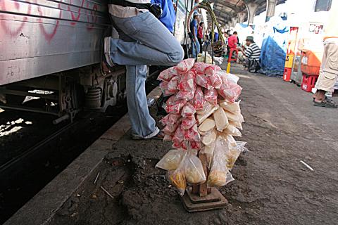 image Vendedor de fruta, Jakarta, Indonesia
