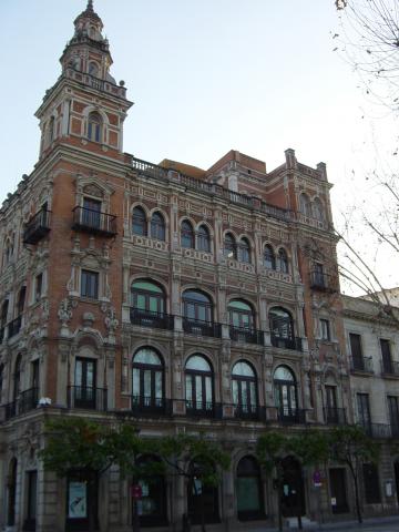 image Edificio de Telefónica, Plaza Nueva, Sevilla