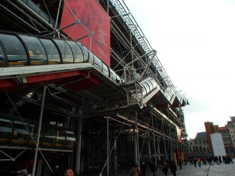 image Fachada del Centro Pompidou, París