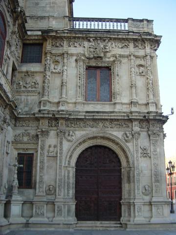 image Fachada del Ayuntamiento de Sevilla hacia la Plaza de San Francisco