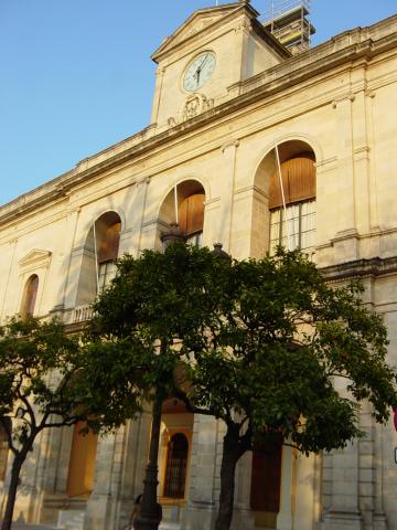 image Fachada del Ayuntamiento de Sevilla hacia la Plaza Nueva