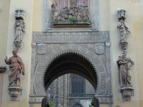 image Detalle de la Puerta del Perdón, Catedral de Sevilla