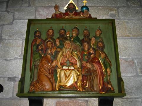 image Retablo medieval en Muros, A Coruña