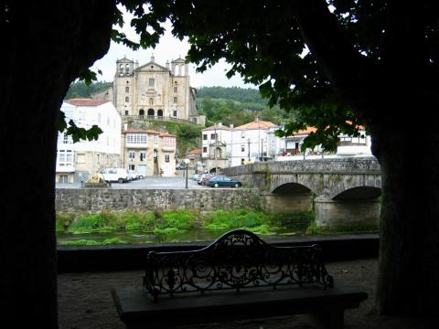 image Paseo junto al río Sar, Padrón, A Coruña