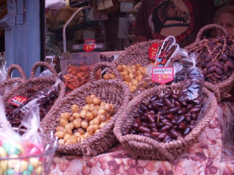 image Detalle de un puesto del Mercado Central, Valencia