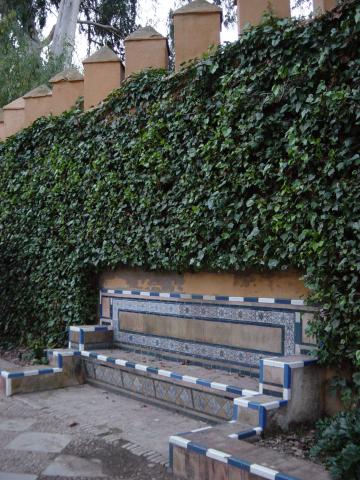 image Muralla del Real Alcázar desde los Jardines de Catalina de Ribera, Sevilla