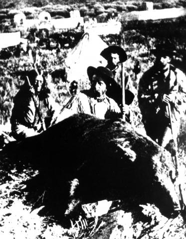 image El general Custer en una cacería