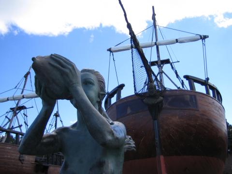 image Mascarón de proa de un galeón, Santander