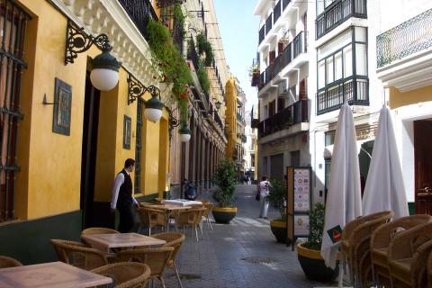 image Calle del centro de Sevilla