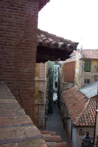 image Calle vista desde el campanario de San Pedro, Teruel