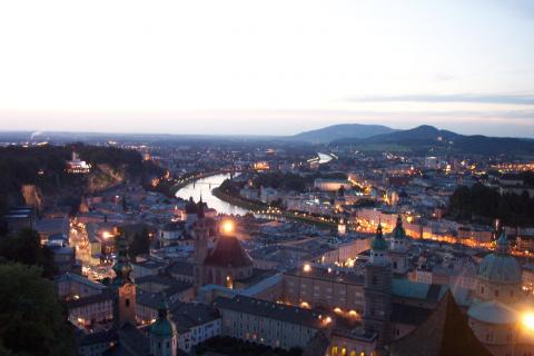 image Ocaso en Salzburgo, Austria