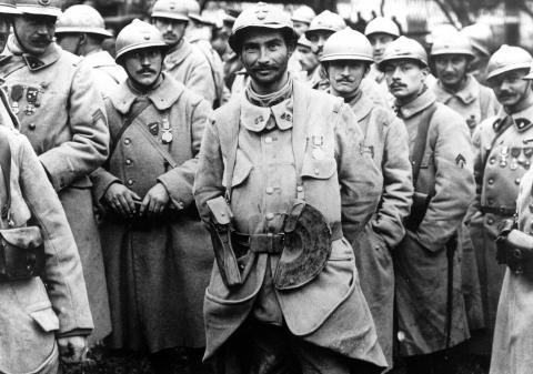 image Tropas francesas durante la I Guerra Mundial
